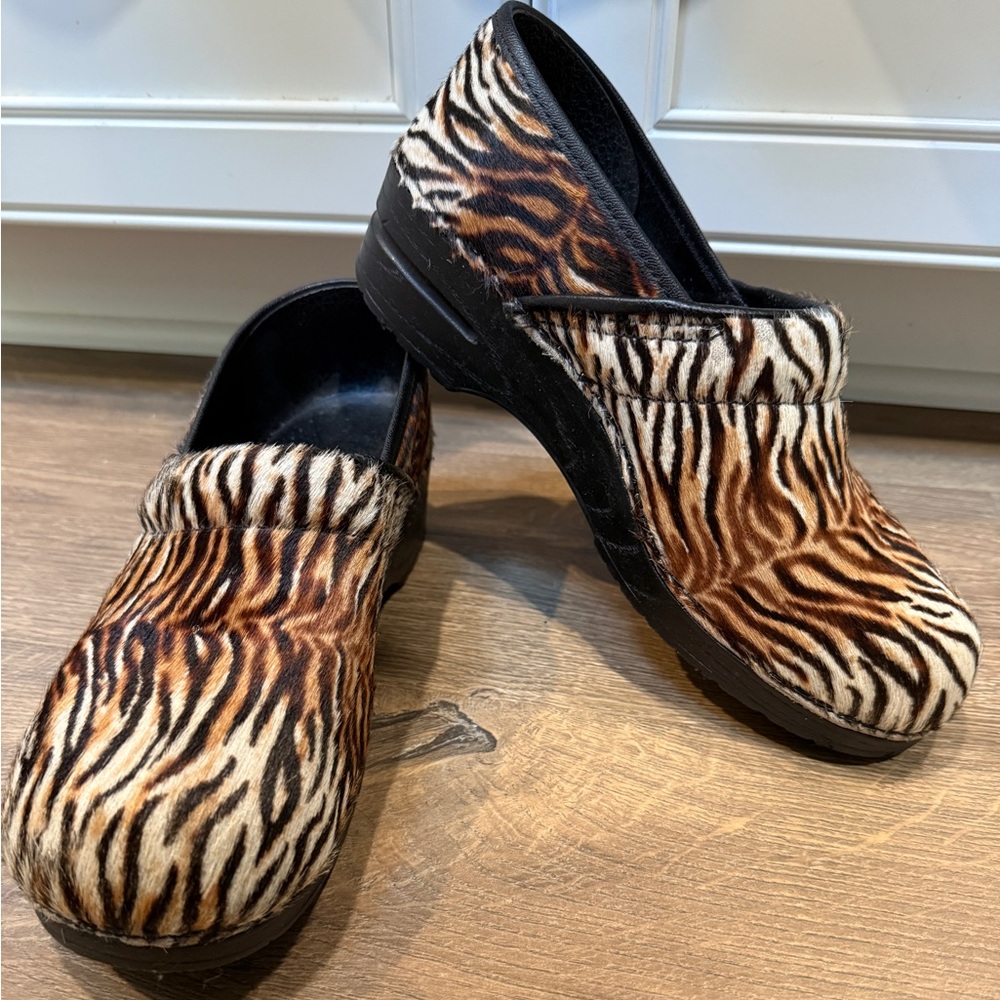 Dansko Animal Print Mules